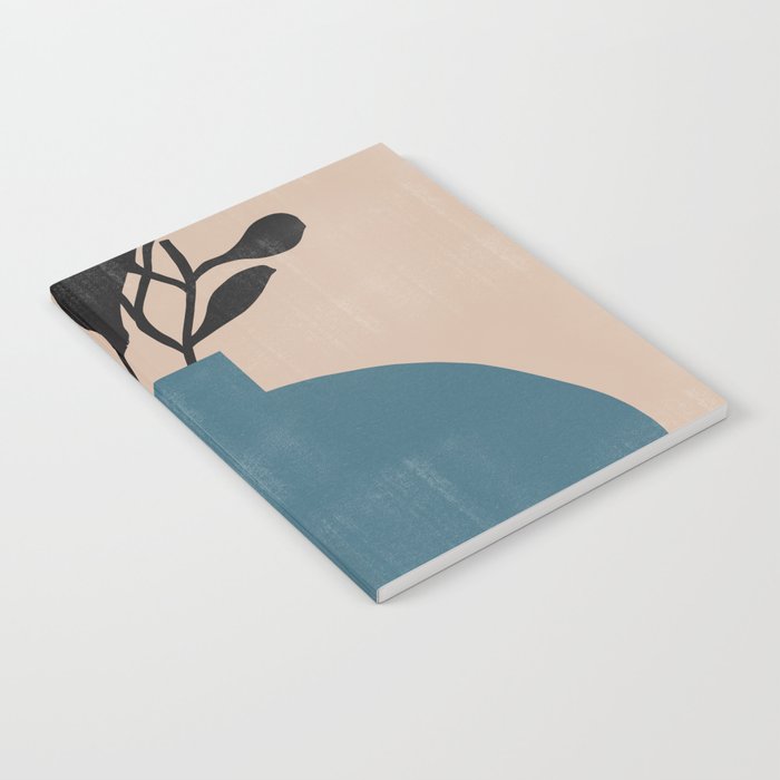 Modern Vase with Plants No.7 Notebook Gallery Image 2
