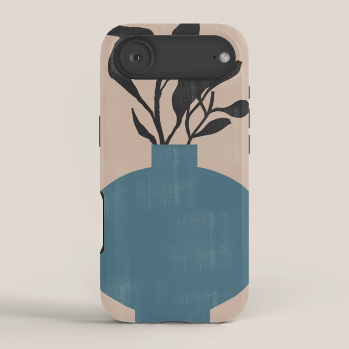 Modern Vase with Plants No.7 iPhone Case Gallery Image 2