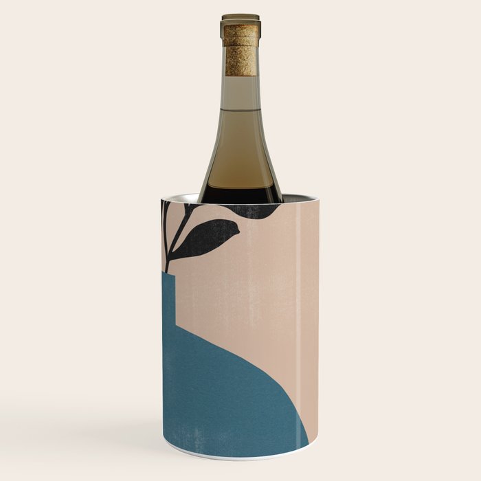 Modern Vase with Plants No.7 Wine Chiller Gallery Image 3