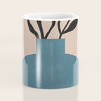 Modern Vase with Plants No.7 Coffee Mug Gallery Image 4