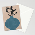 Modern Vase with Plants No.7 Stationery Card Gallery Image 2
