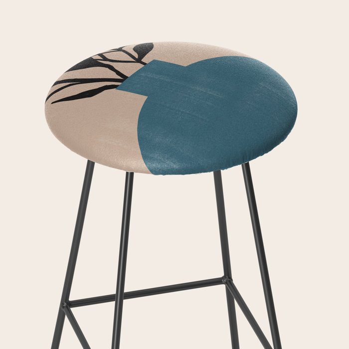 Modern Vase with Plants No.7 Stool Gallery Image 2