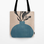 Modern Vase with Plants No.7 Tote Bag Gallery Image 1