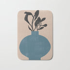 Modern Vase with Plants No.7 Bath Mat Gallery Image 1