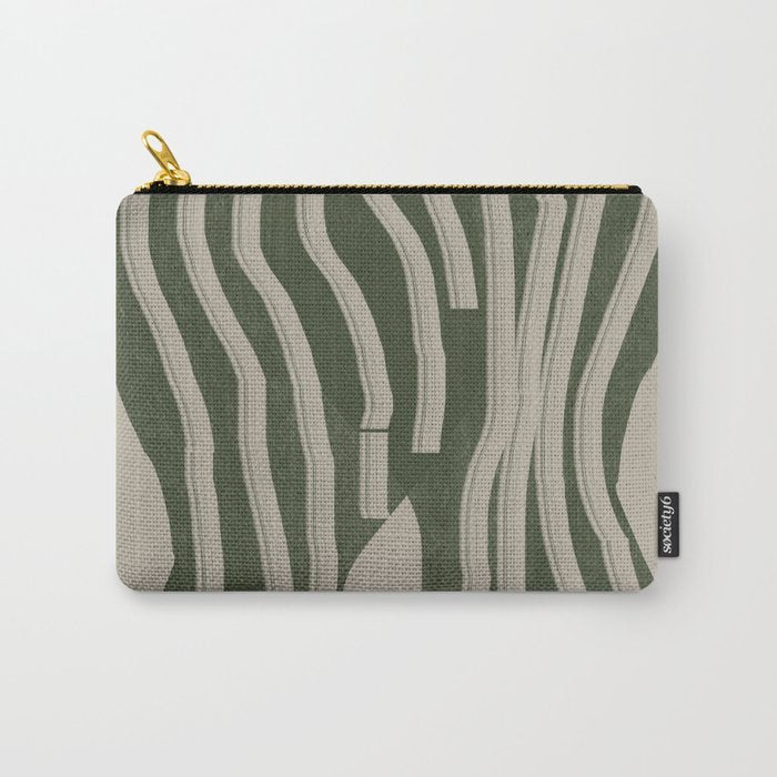 Modern Head Portrait Carry All Pouch Gallery Image 1