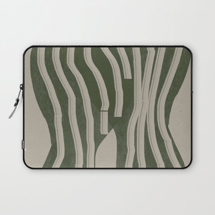 Modern Head Portrait Laptop Sleeve