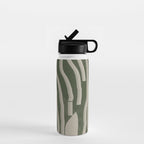 Modern Head Portrait Water Bottle Gallery Image 1