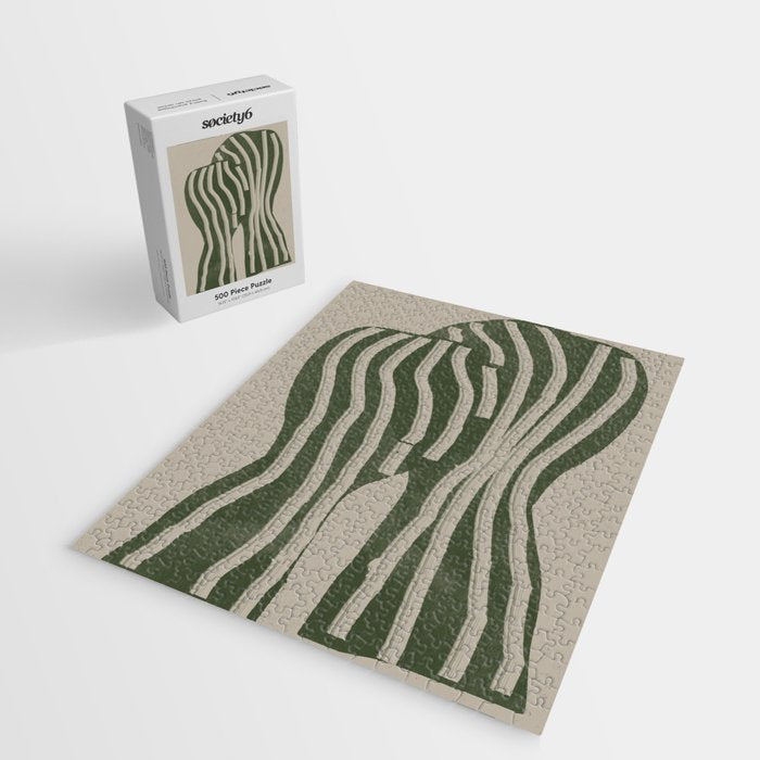 Modern Head Portrait Jigsaw Puzzle Gallery Image 2