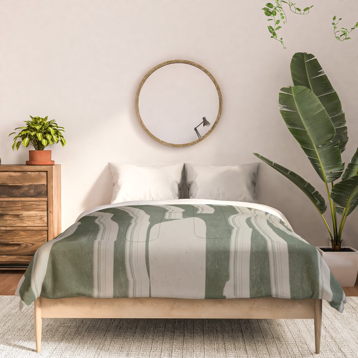 Modern Head Portrait Comforter Gallery Image 3