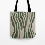 Modern Head Portrait Tote Bag Gallery Image 1