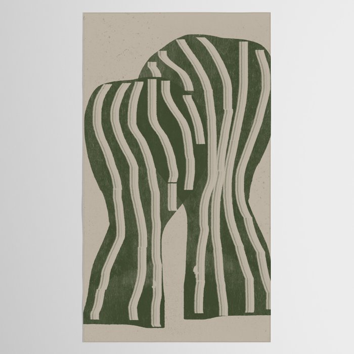 Modern Head Portrait Tablecloth Gallery Image 2