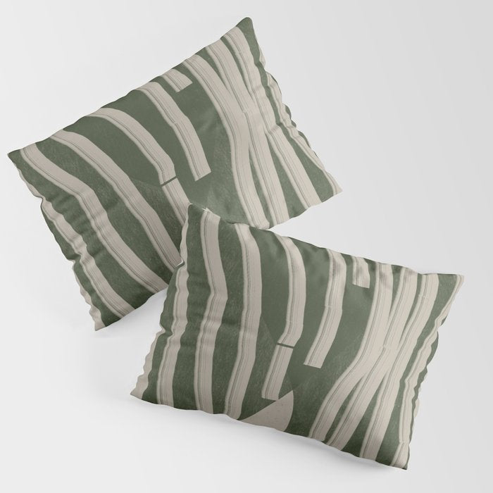 Modern Head Portrait Pillow Sham Gallery Image 3