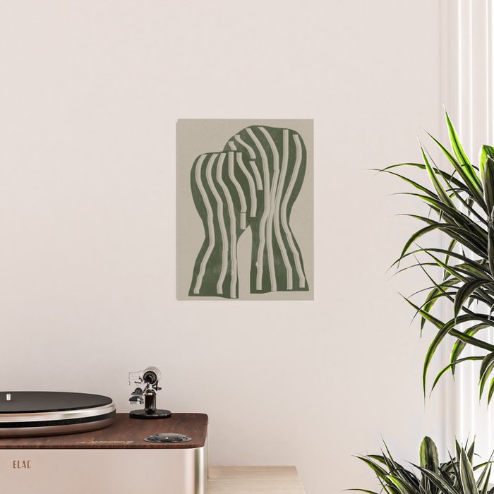 Modern Head Portrait Poster Gallery Image 2