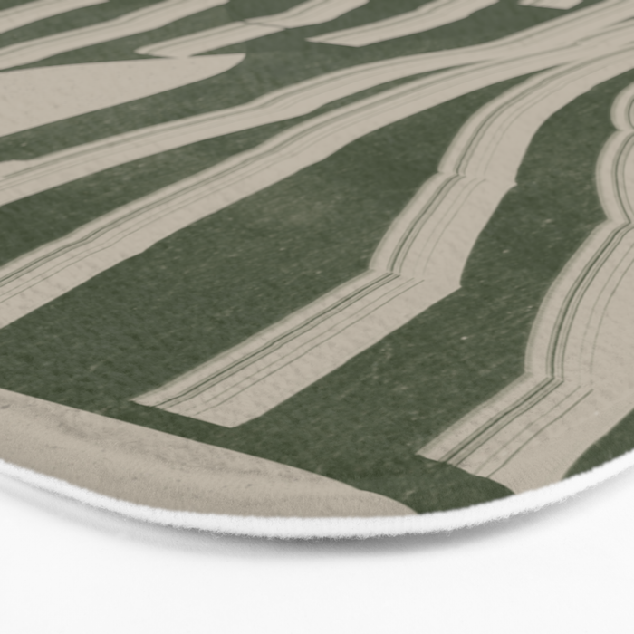 Modern Head Portrait Bath Mat Gallery Image 3