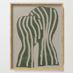 Modern Head Portrait Serving Tray Gallery Image 1