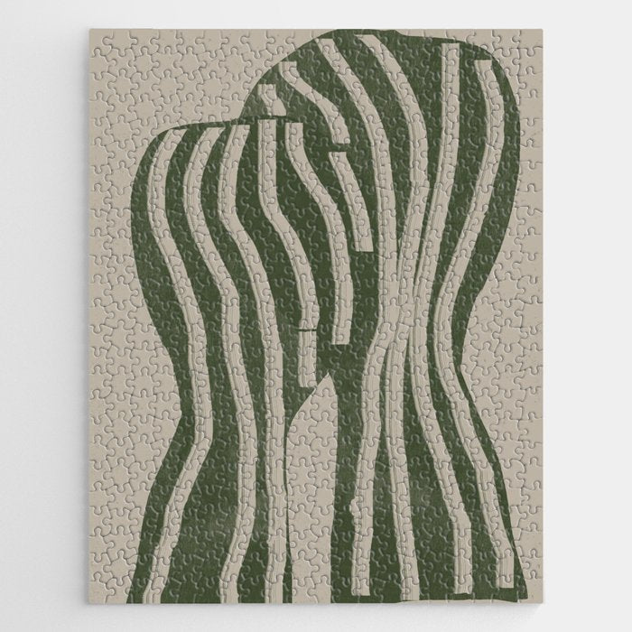 Modern Head Portrait Jigsaw Puzzle Gallery Image 1