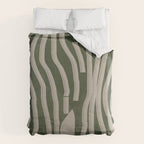 Modern Head Portrait Duvet Cover Gallery Image 6