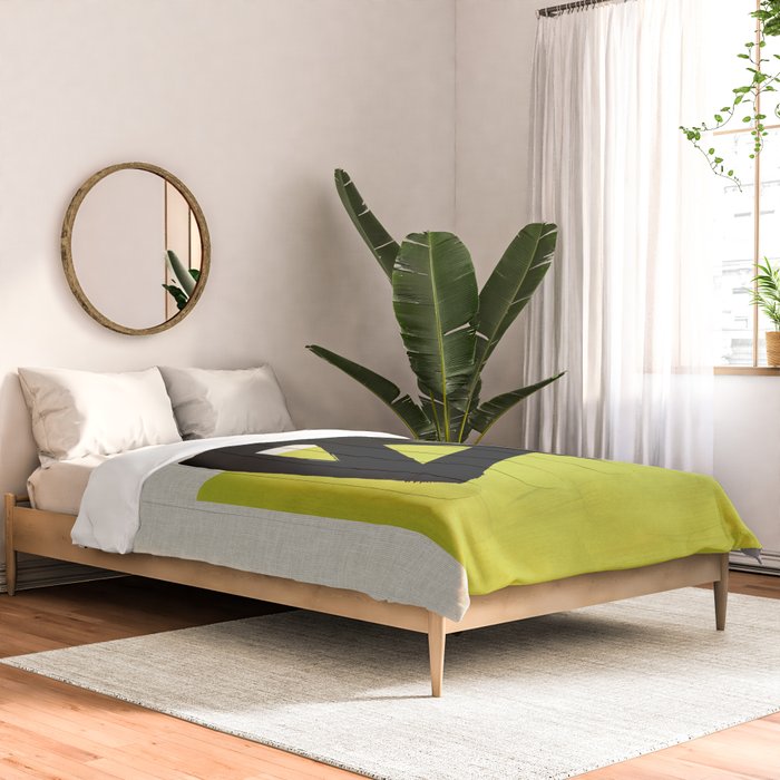 Cut Lime Comforter Gallery Image 2