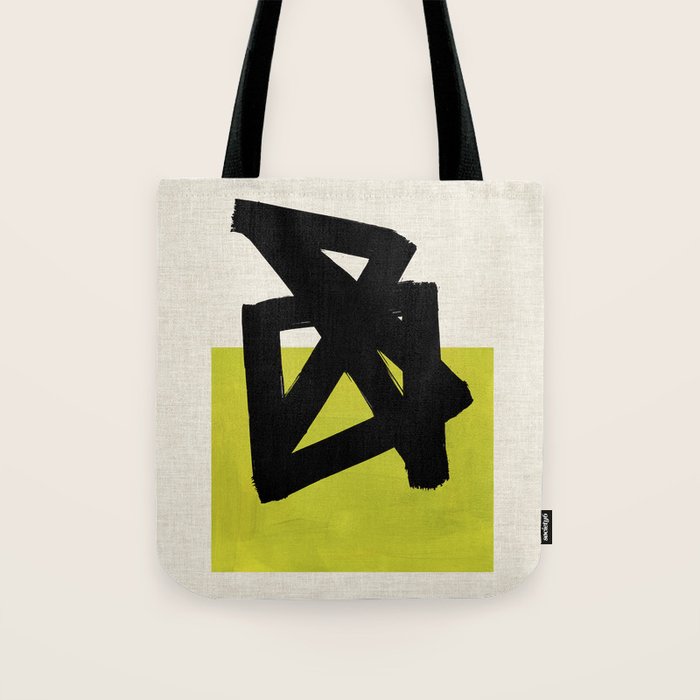 Cut Lime Tote Bag Gallery Image 1