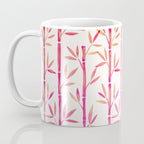Bamboo Stems - Pink Palette Coffee Mug Gallery Image 3