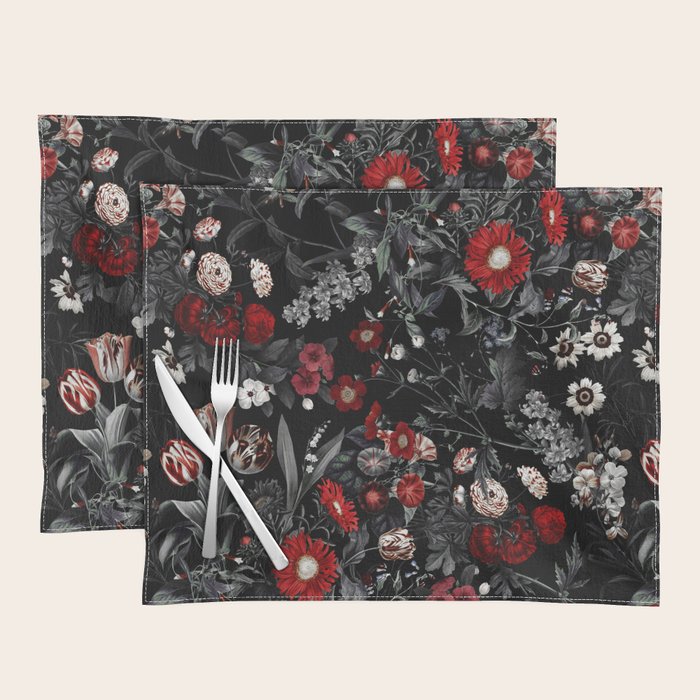 EXOTIC GARDEN - NIGHT IV Placemat Gallery Image 1