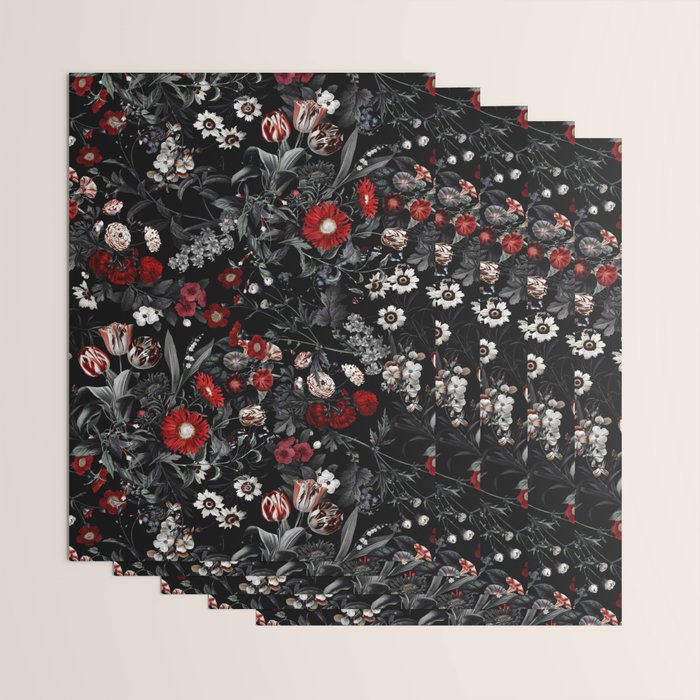 EXOTIC GARDEN - NIGHT IV Wrapping Paper Gallery Image 3
