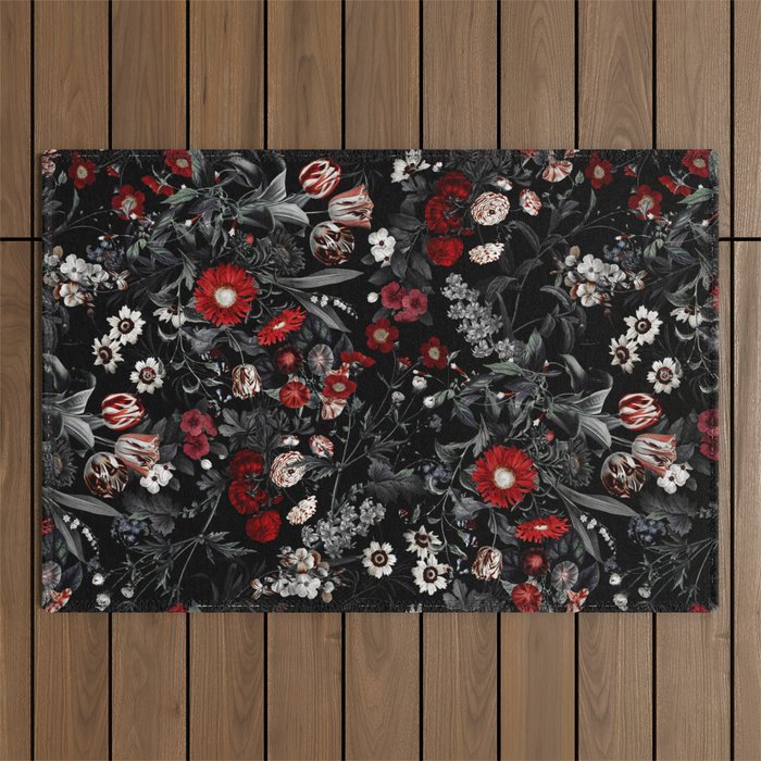 EXOTIC GARDEN - NIGHT IV Outdoor Rug Gallery Image 1