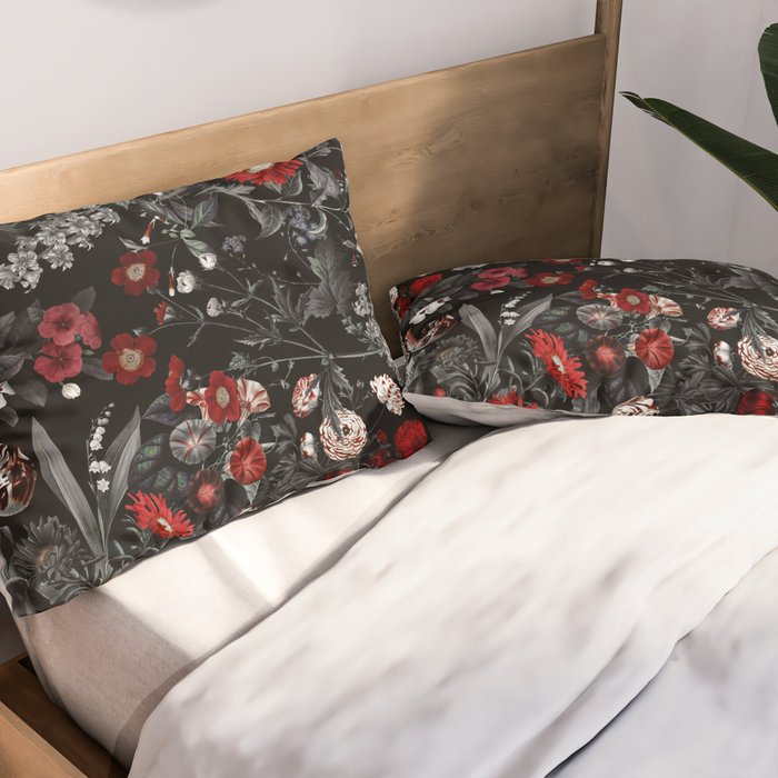 EXOTIC GARDEN - NIGHT IV Pillow Sham Gallery Image 2