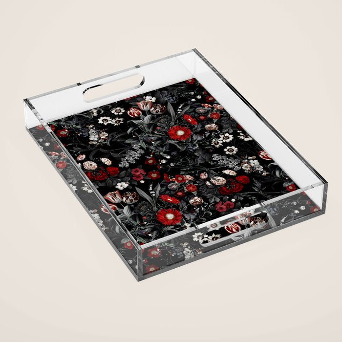 EXOTIC GARDEN - NIGHT IV Acrylic Tray Gallery Image 1