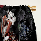 EXOTIC GARDEN - NIGHT IV Window Curtain Gallery Image 2