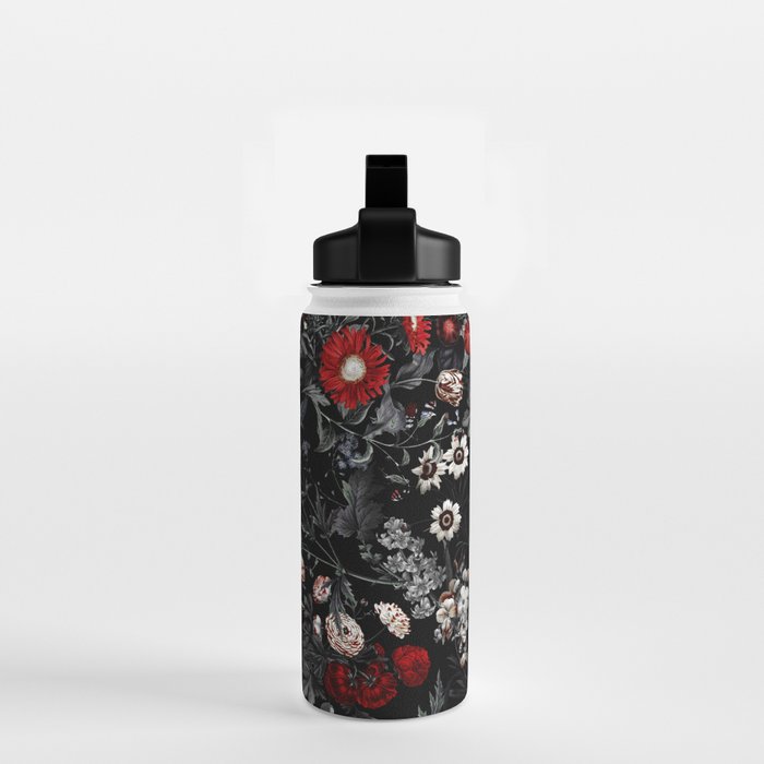 EXOTIC GARDEN - NIGHT IV Water Bottle Gallery Image 2