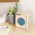 Earth 03 - Minimal Planets Mini Art Print Gallery Image 2
