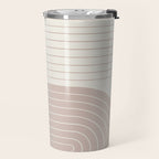 Two Tone Line Curvature LVII Travel Mug Gallery Image 2