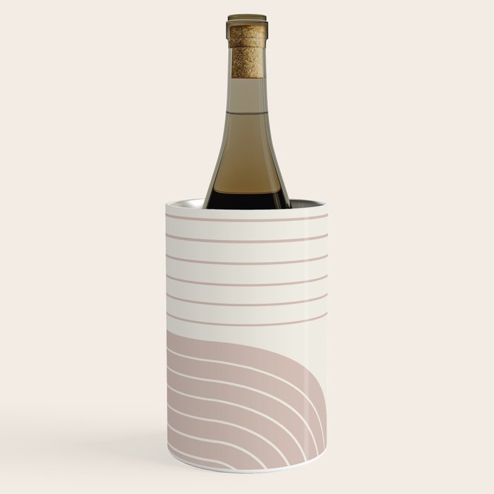 Two Tone Line Curvature LVII Wine Chiller Gallery Image 3