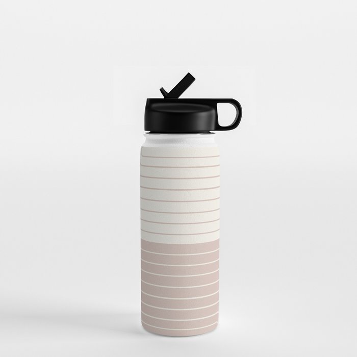 Two Tone Line Curvature LVII Water Bottle Gallery Image 1