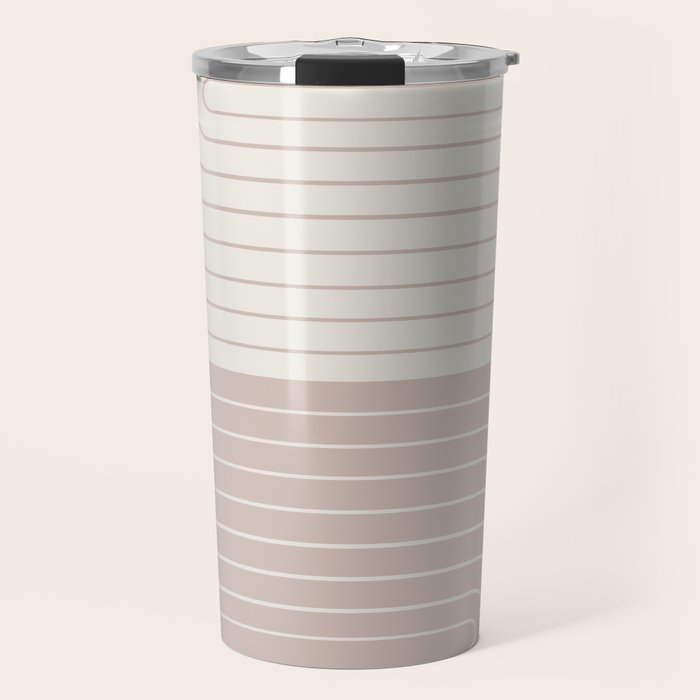 Two Tone Line Curvature LVII Travel Mug Gallery Image 1