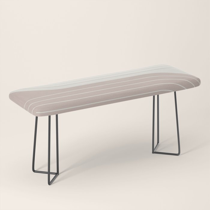 Two Tone Line Curvature LVII Bench Gallery Image 1