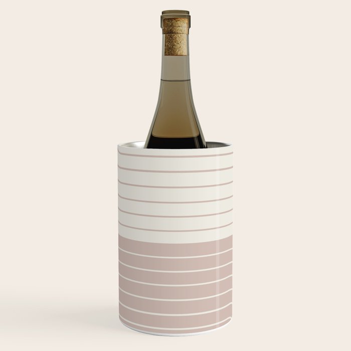 Two Tone Line Curvature LVII Wine Chiller Gallery Image 1