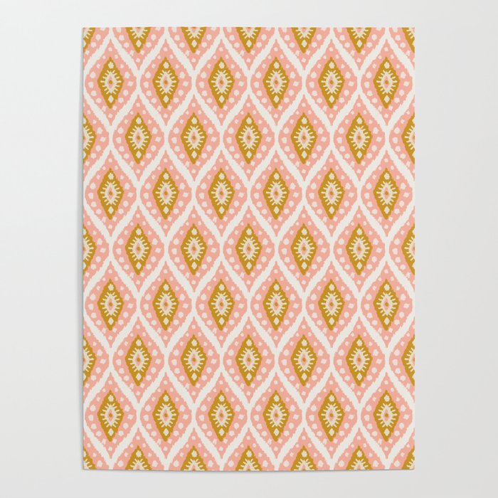 Caliza (Pink & Marigold) Poster Gallery Image 4