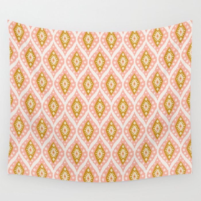 Caliza (Pink & Marigold) Wall Tapestry Gallery Image 1