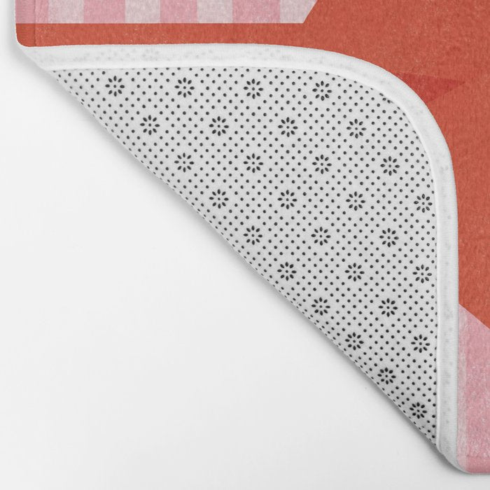 Red Bow Bath Mat Gallery Image 2
