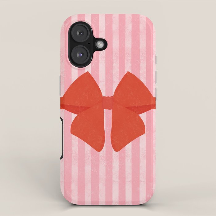 Red Bow iPhone Case Gallery Image 1