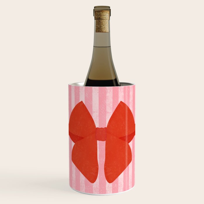 Red Bow Wine Chiller Gallery Image 1