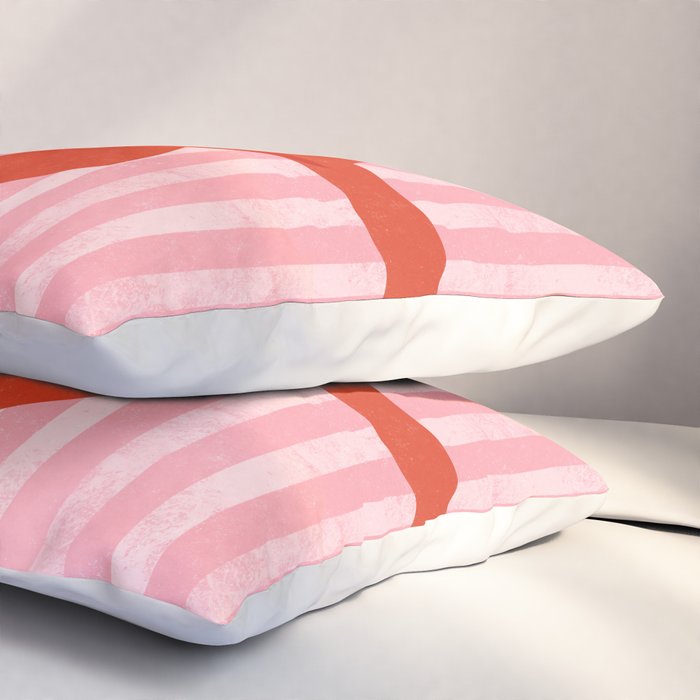 Red Bow Pillow Sham Gallery Image 3