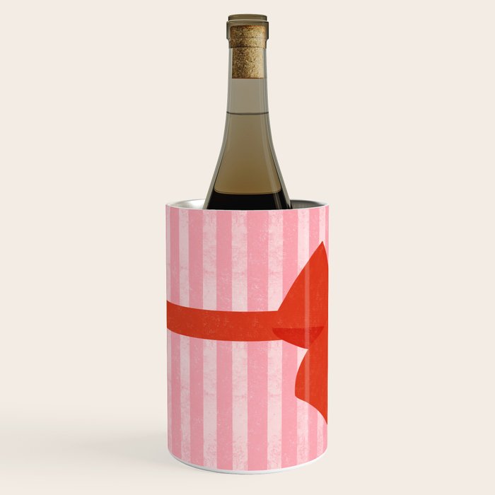 Red Bow Wine Chiller Gallery Image 2