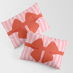 Red Bow Pillow Sham Gallery Image 3