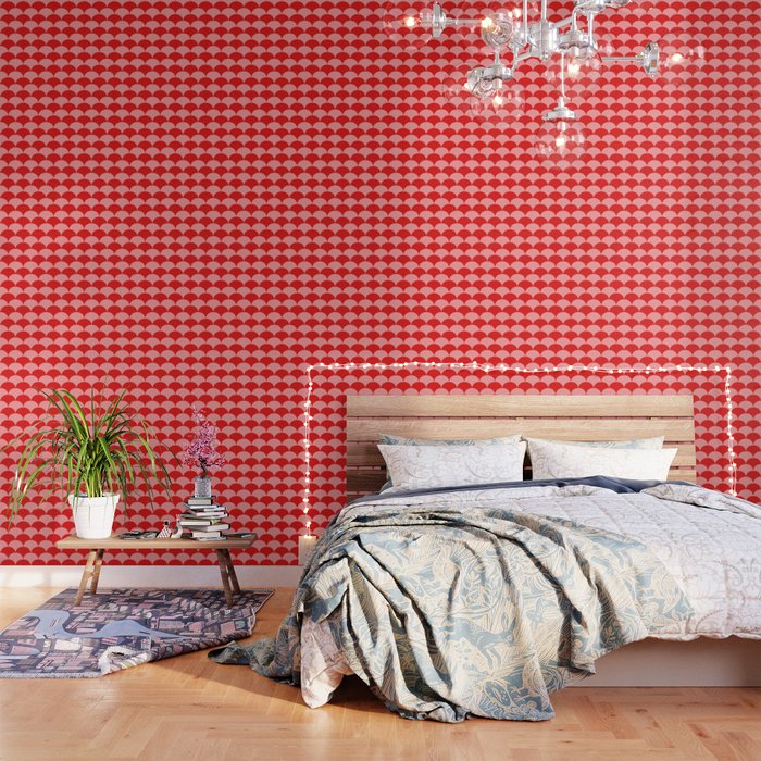 Deco Pattern pink and red Wallpaper Gallery Image 3