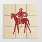 Solo Rider - Cherry Wood Wall Art Gallery Image 1