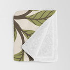 Secret Garden Spring Birds Throw Blanket Gallery Image 3