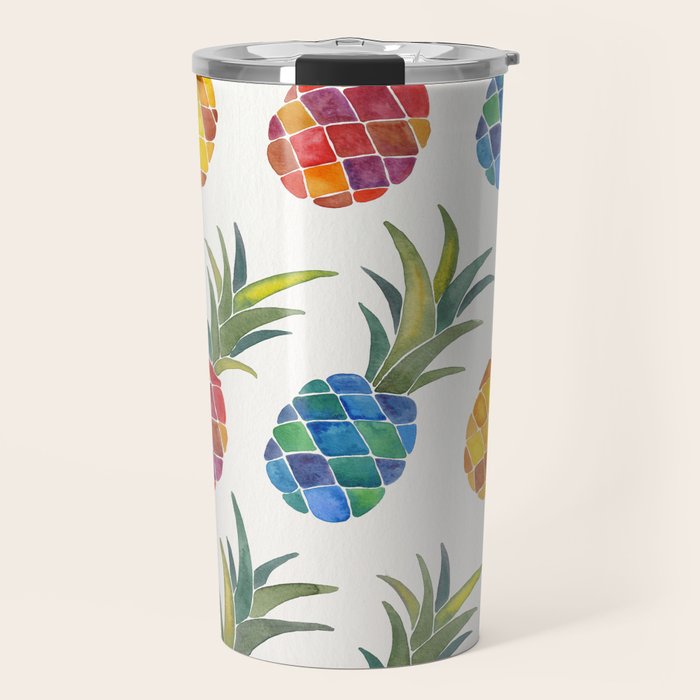 Pineapples Travel Mug Gallery Image 1